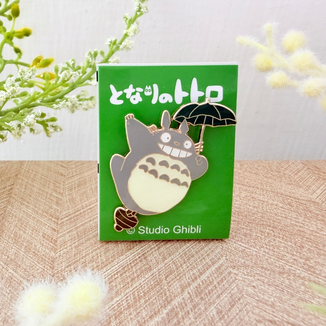 胸針 龍貓 飛翔