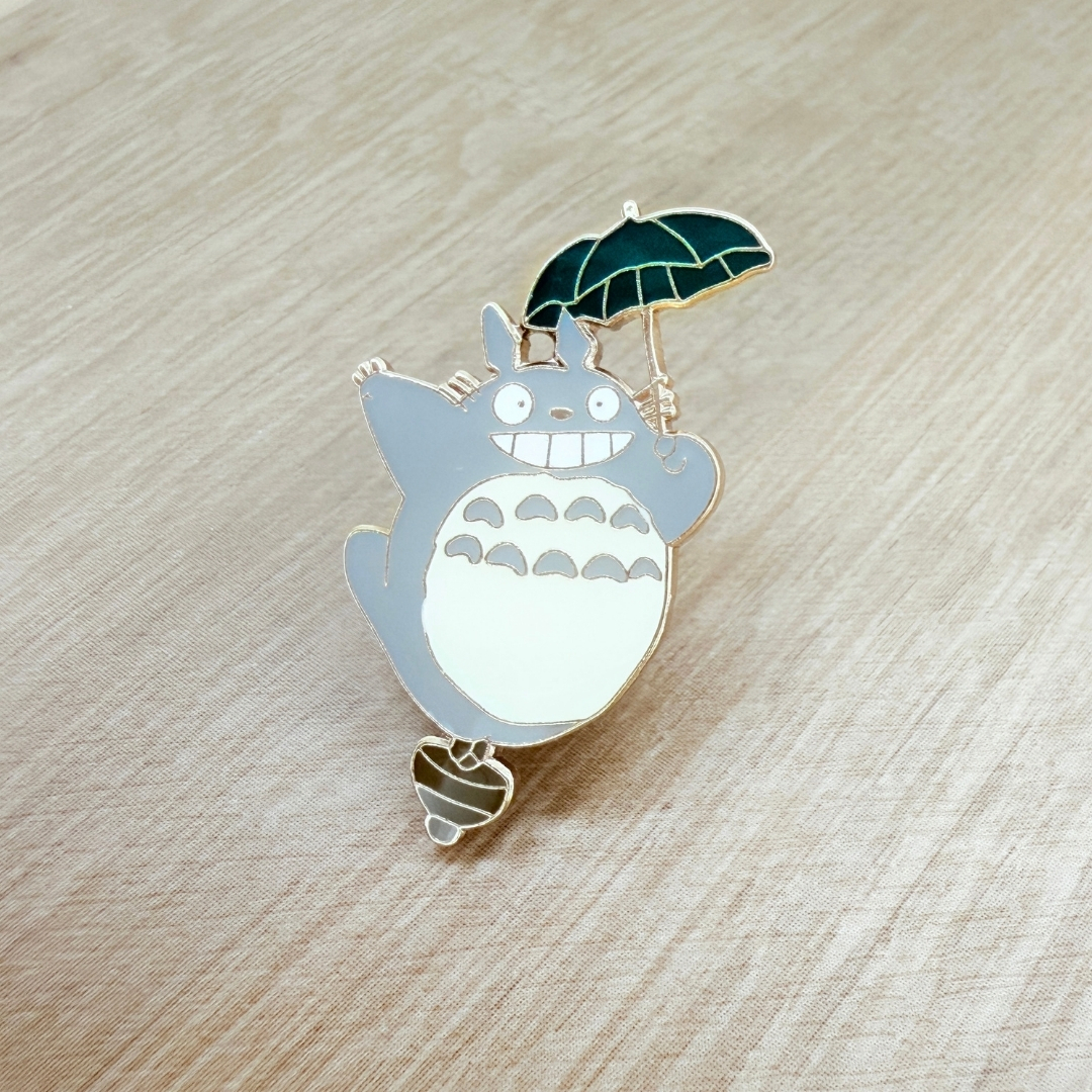 胸針 龍貓 飛翔