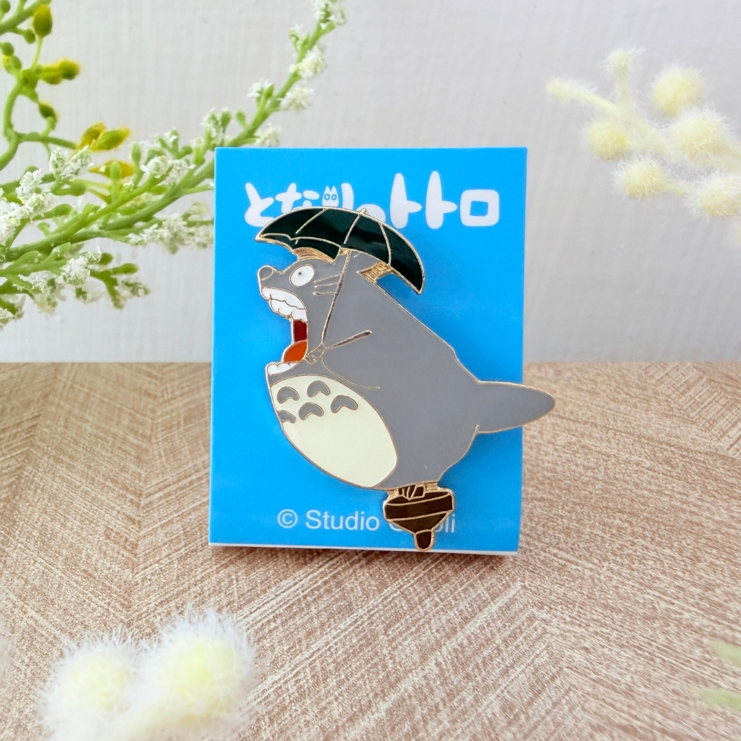 胸針 龍貓 咆哮