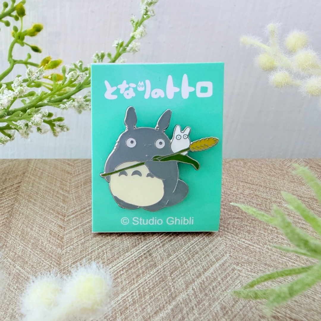 胸針 龍貓 稻穗