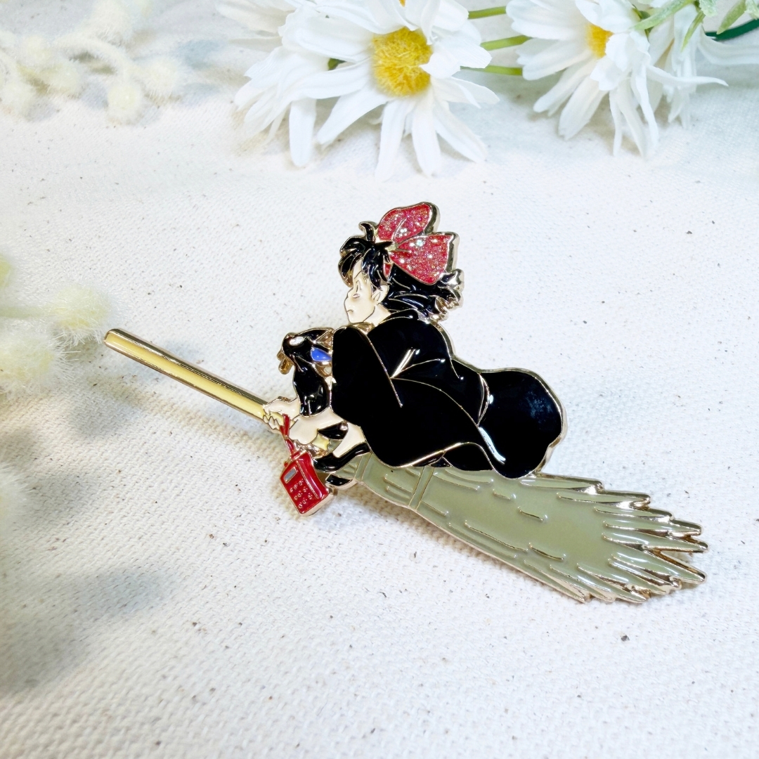 金屬胸針 魔女宅急便 琪琪
