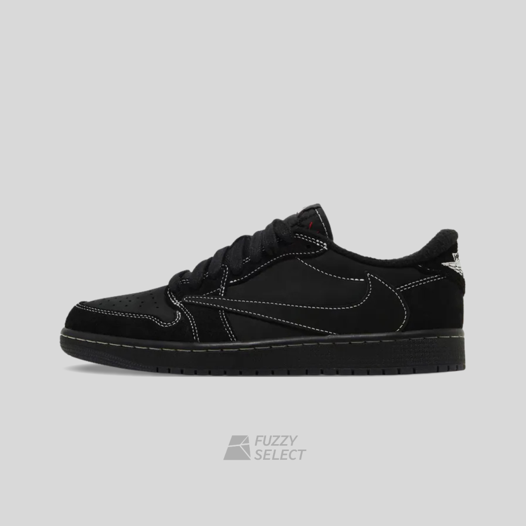 【逢甲 FUZZY】Travis Scott x Air Jordan 1 Low OG "Black Phantom" 倒鉤 全黑 TS DM7866-001