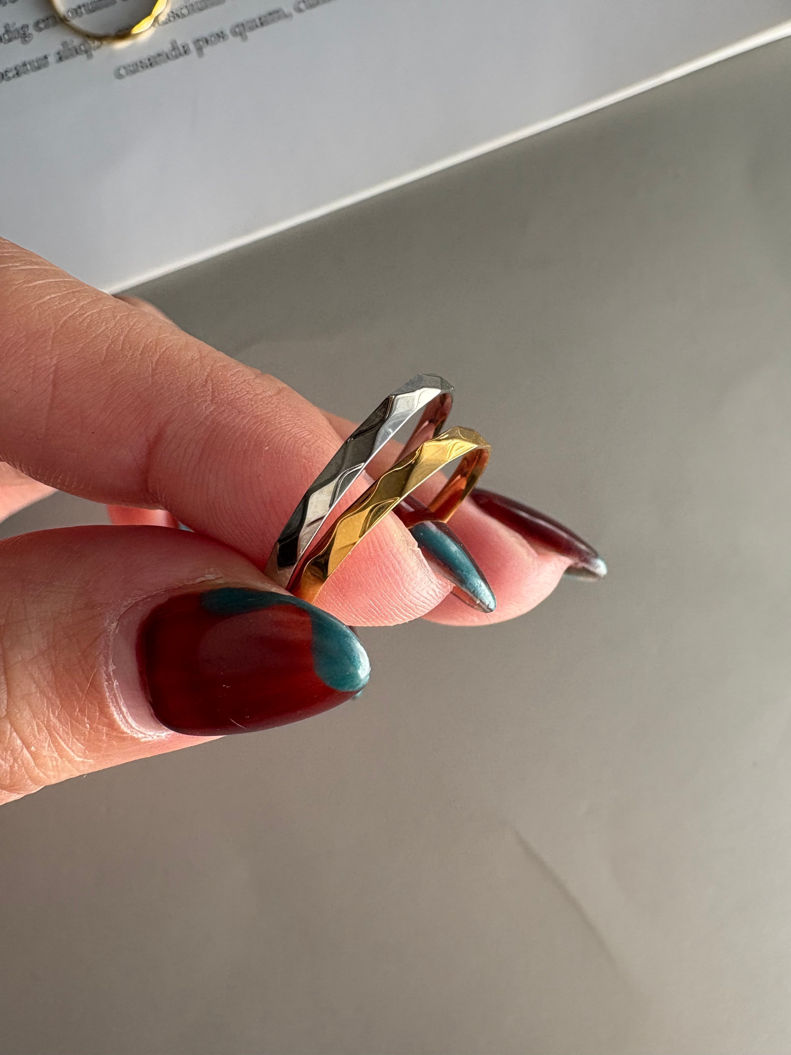 cut line slim ring
