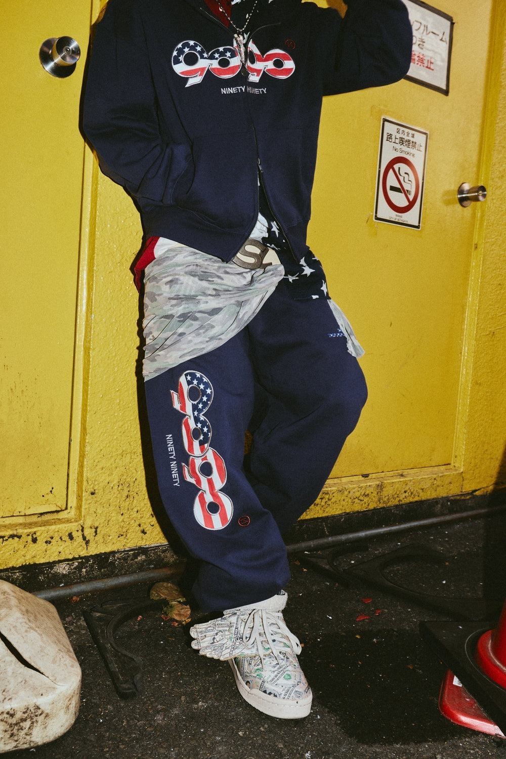 2026SS 9090 OG Logo Assort Sweat Pants 棉褲長褲OG LOGO NN
