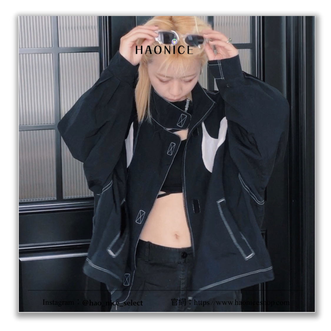 【HAO NICE】超吸眼球👀 NIKE Sportswear Swoosh🔥對稱雙勾 梭織 長袖 立領運動外套 夾克 短款