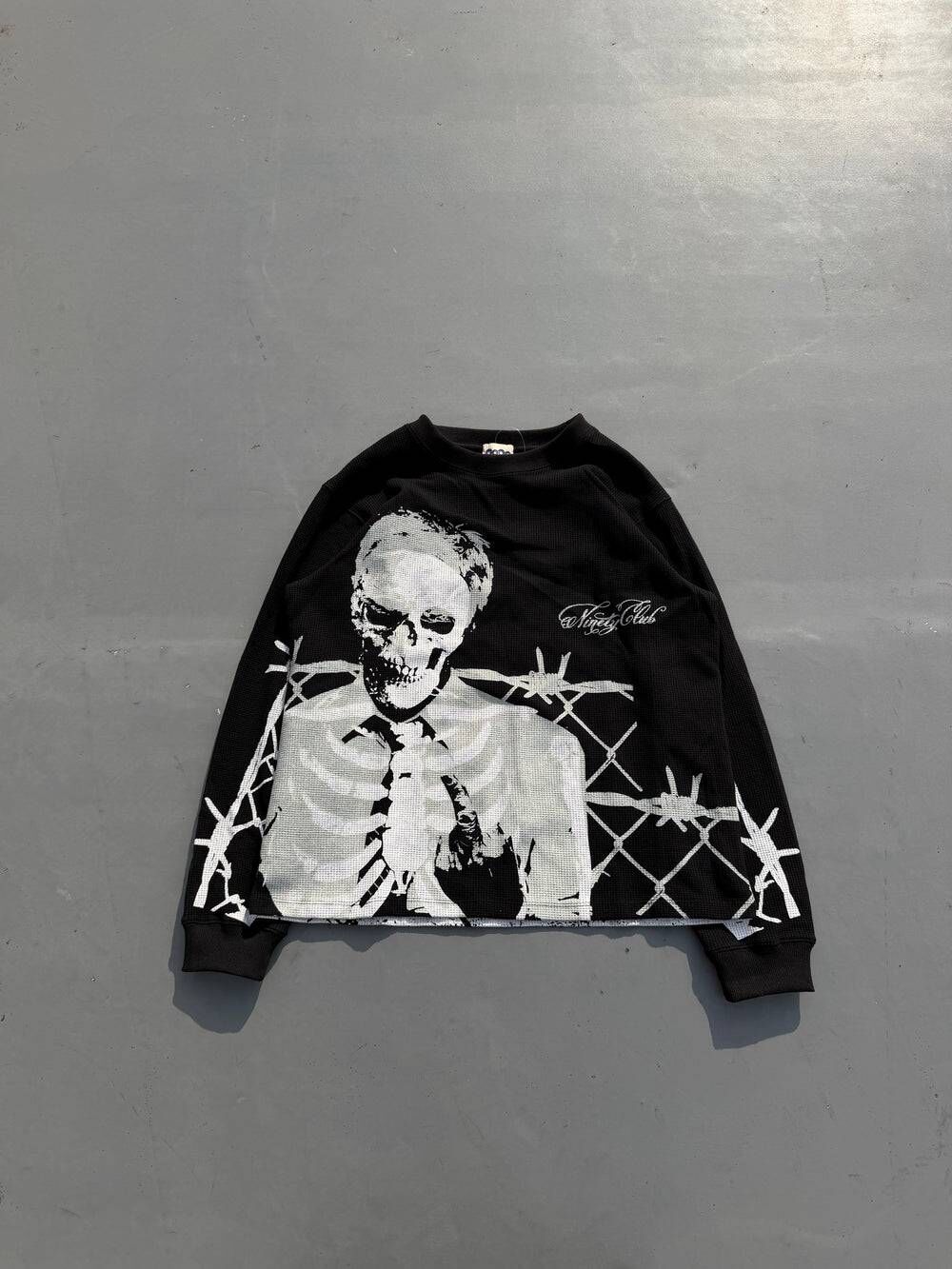 【9090】0228 發售 Fucking Skull Thermal L/S Tee