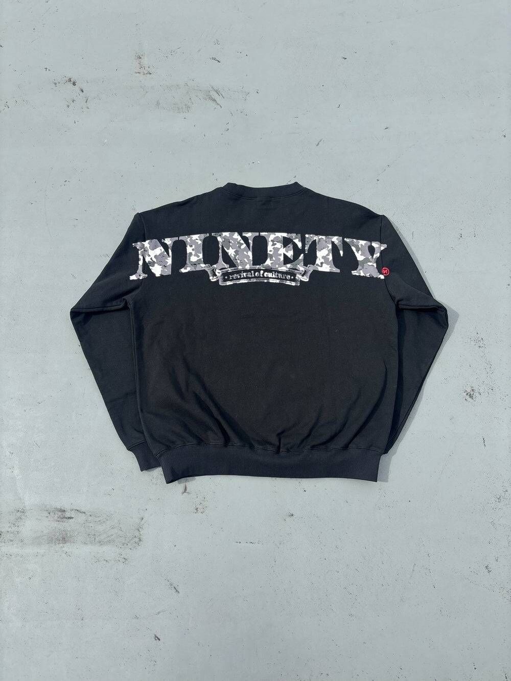 【9090】0228 發售 NINETY Logo Crewneck Sweat