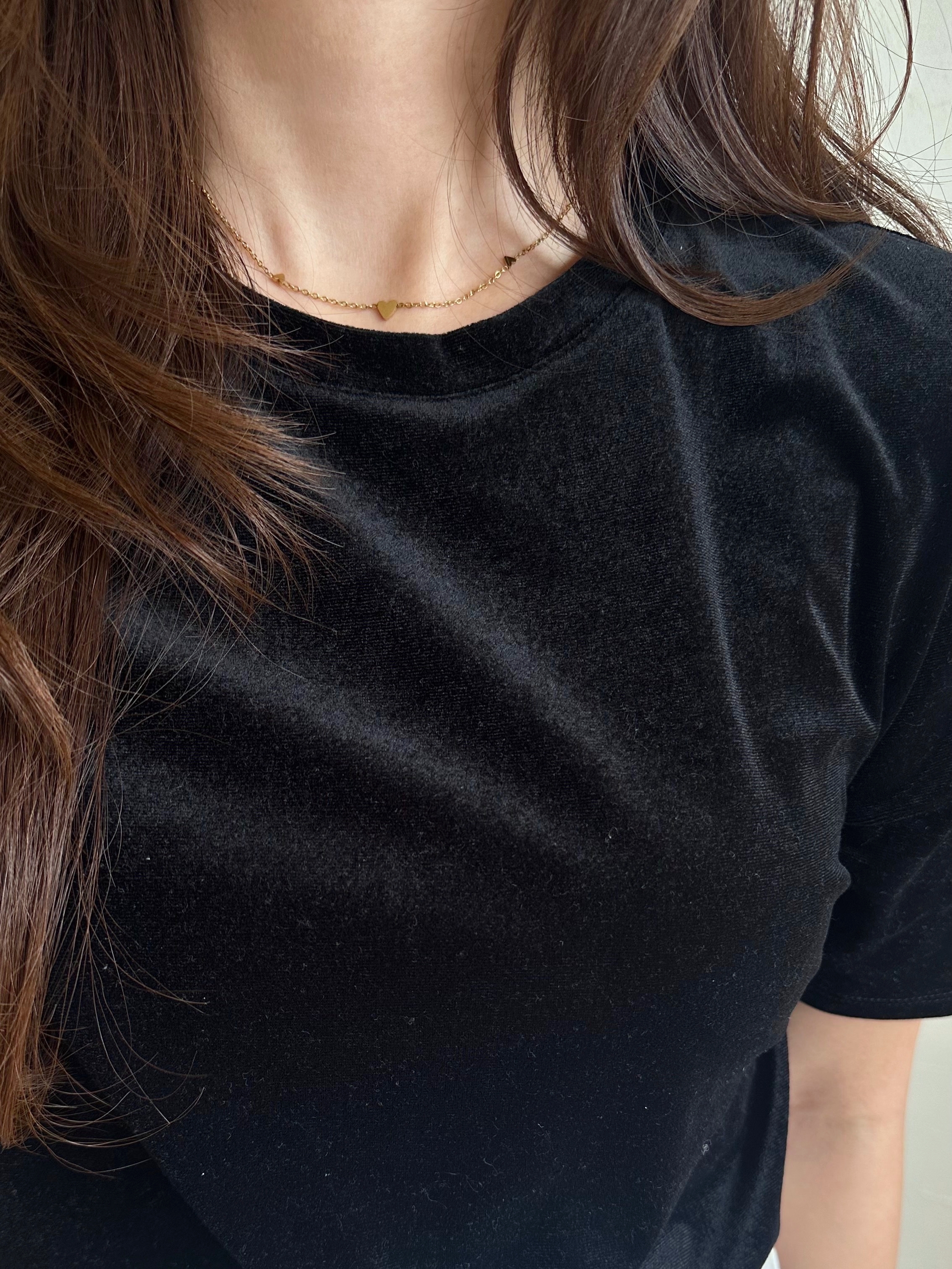 SS magnet love chain necklace