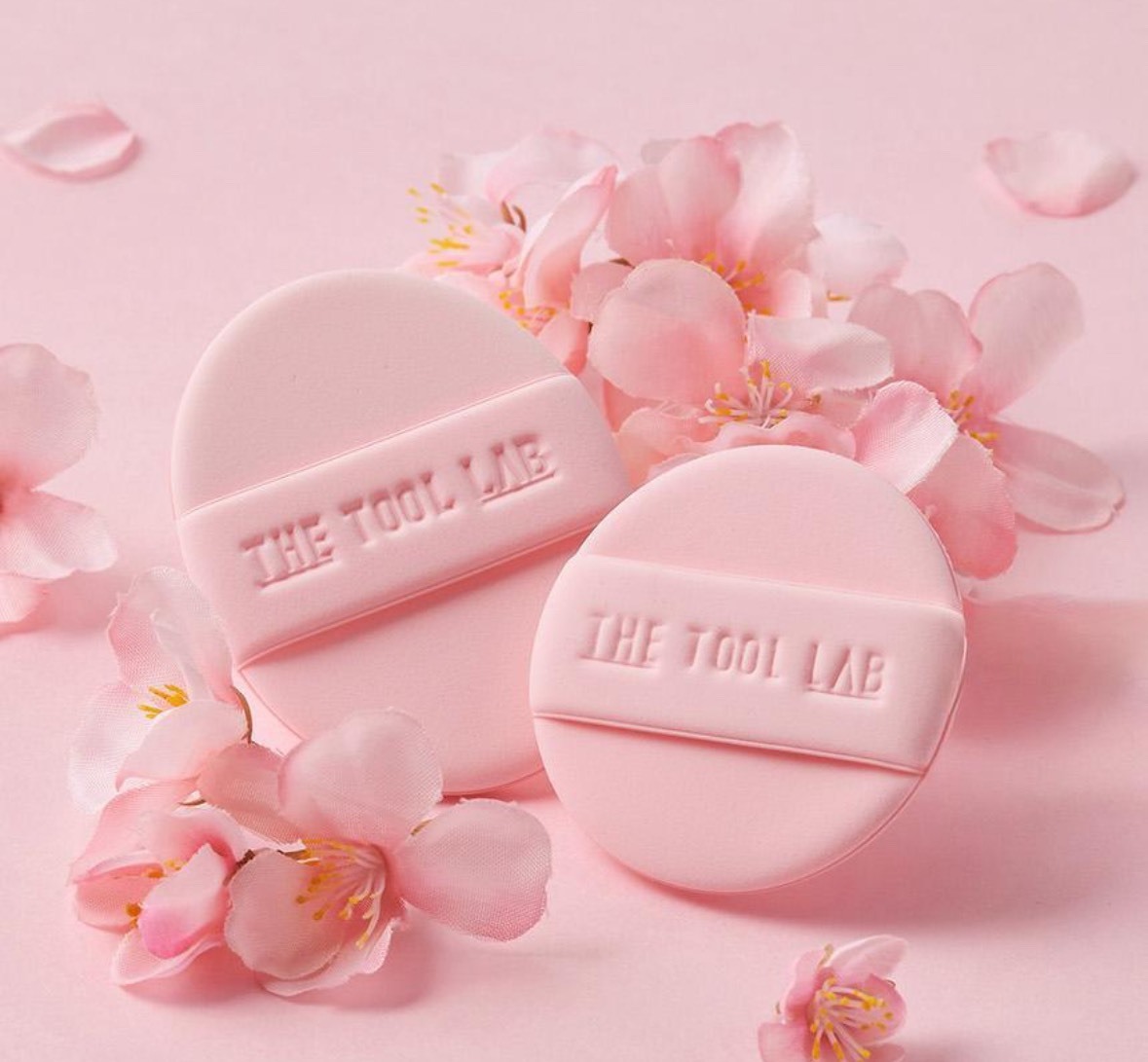 THE TOOL LAB 粉撲組 櫻花季粉色限定版 粉撲四入組