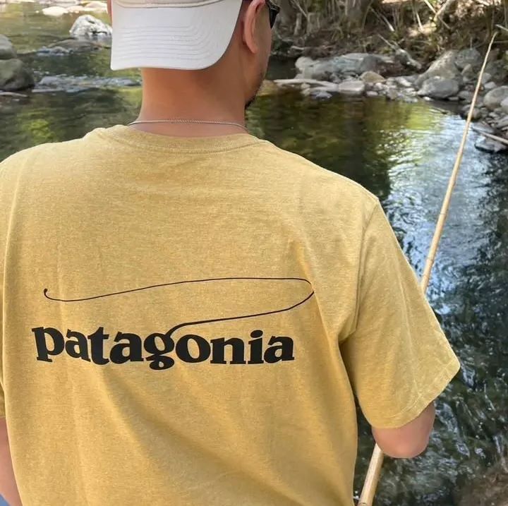 PATAGONIA MENS CASTING LOGO 短袖TEE