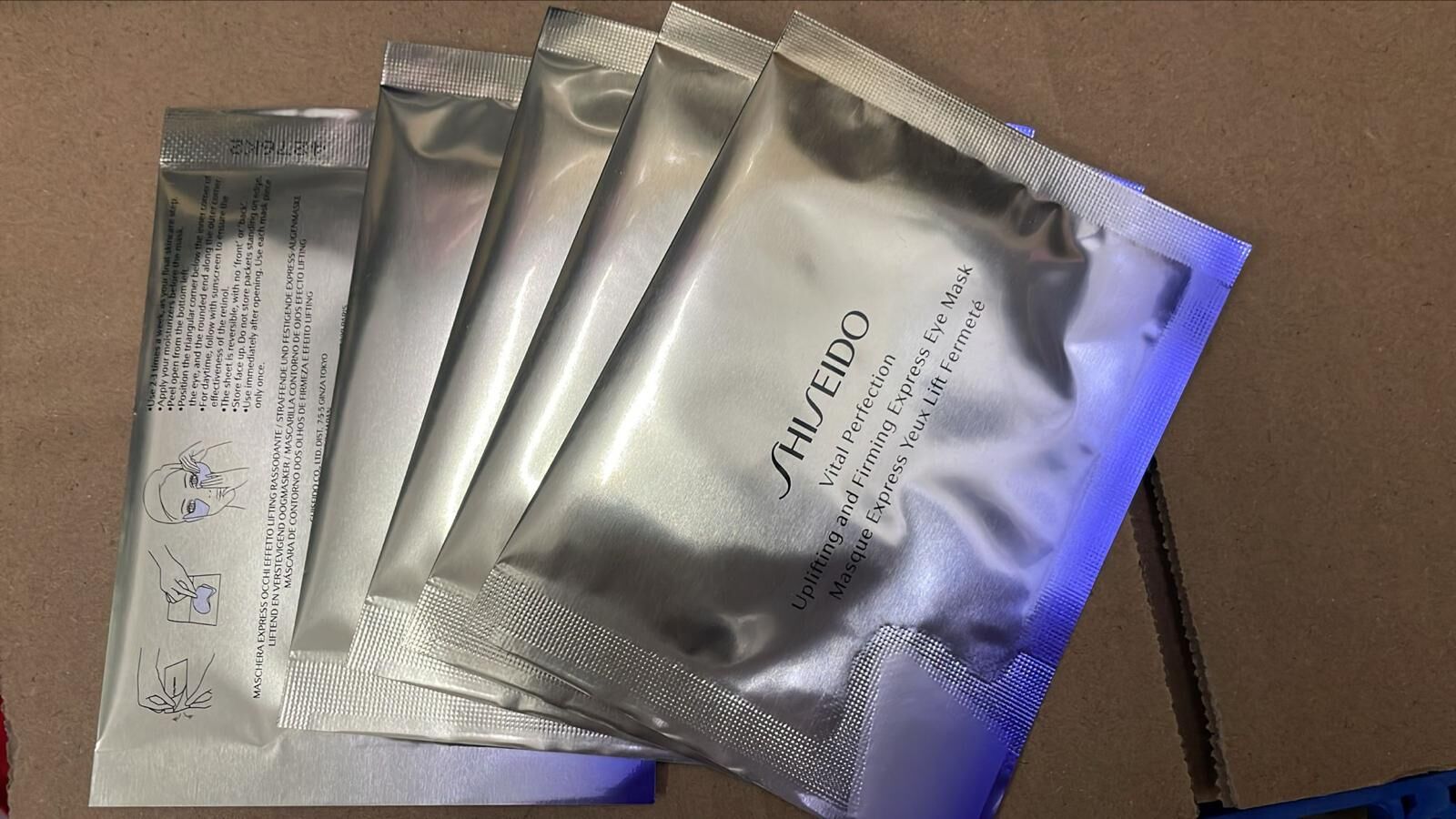 現貨 SHISEIDO 資生堂悅薇眼膜 (簡裝 1套5對)（#919中左）