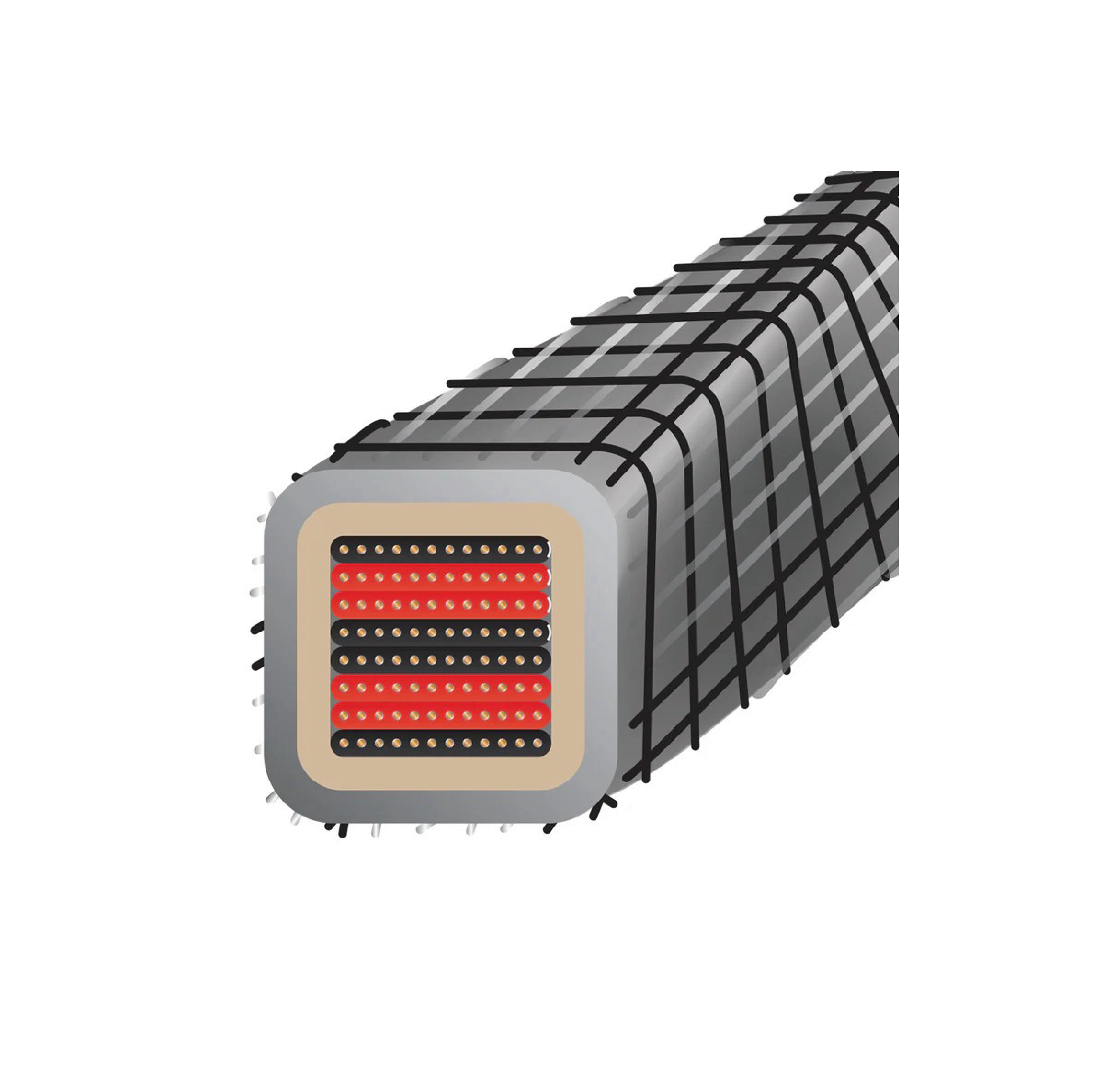 WireWorld Silver Eclipse™ 10 Speaker Cable – Bulk Per Meter/Foot