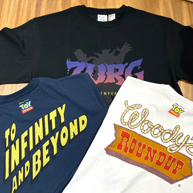 日本BEAMS × Champion × TOY STORY 30週年紀念 Tee