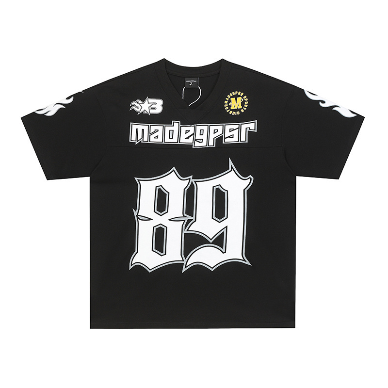 《S.V》歌德字體火焰89球衣