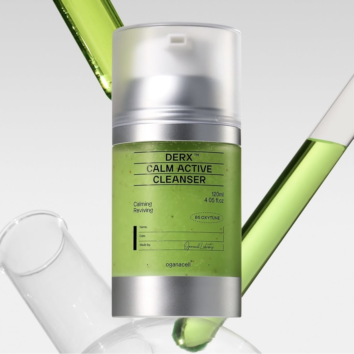 Oganacell DERX™舒緩活性潔面凝膠 120ml