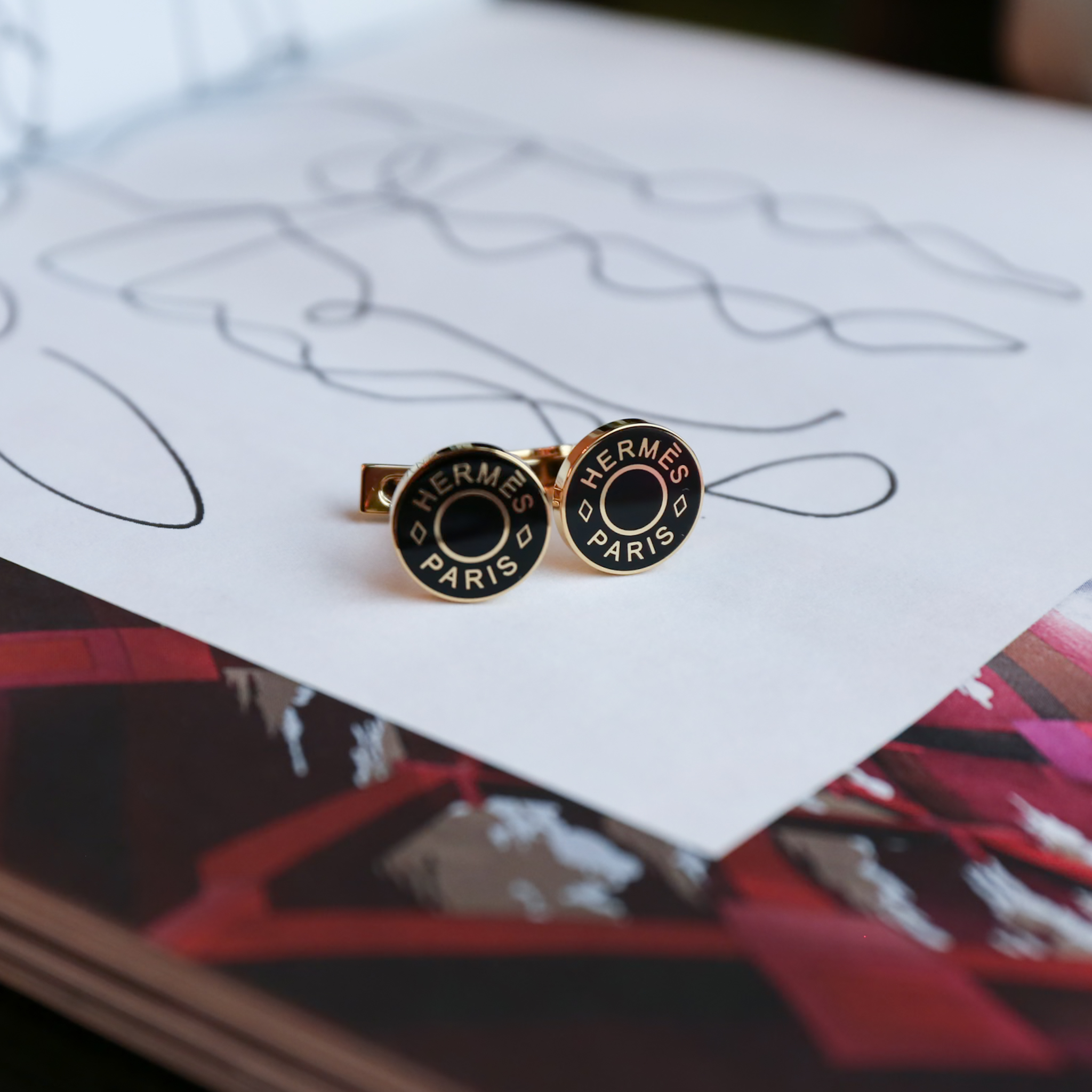 Hermè s Men Cufflinks