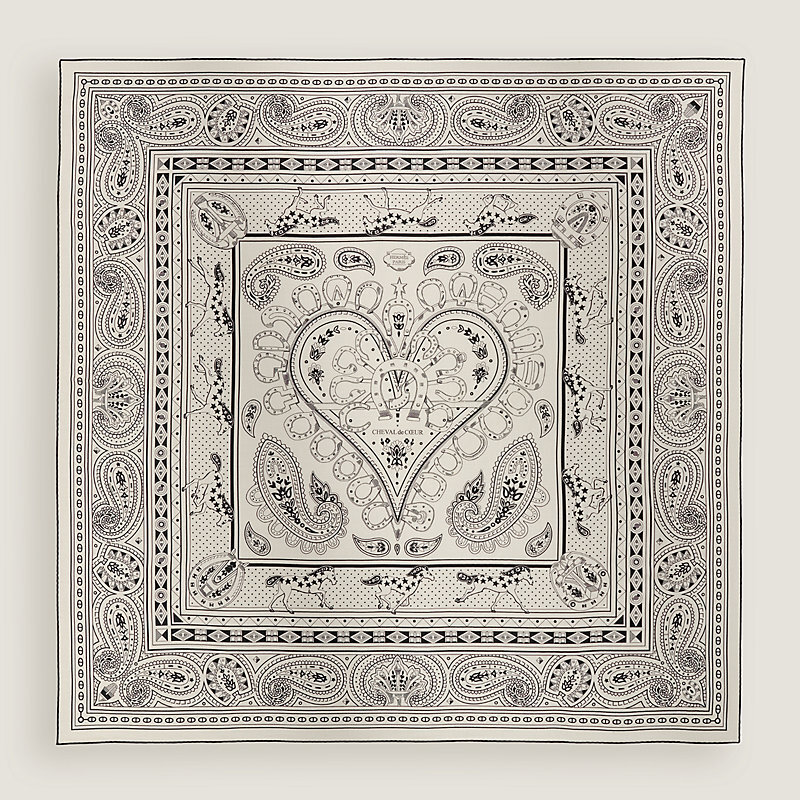 Hermès cashmere scarf 140