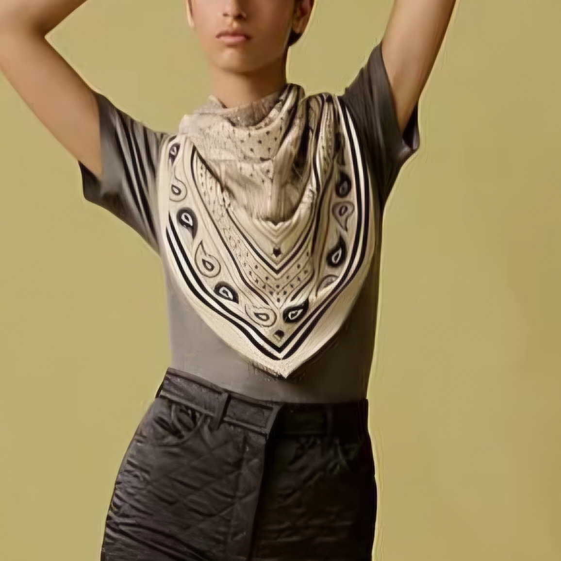 Hermès cashmere scarf 140