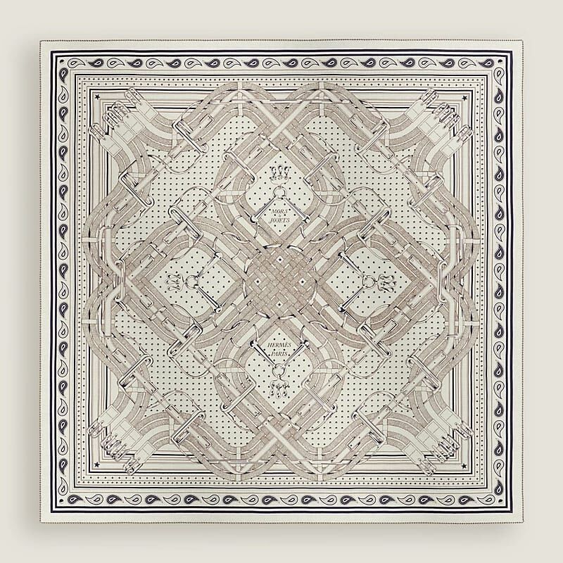 Hermès cashmere scarf 140