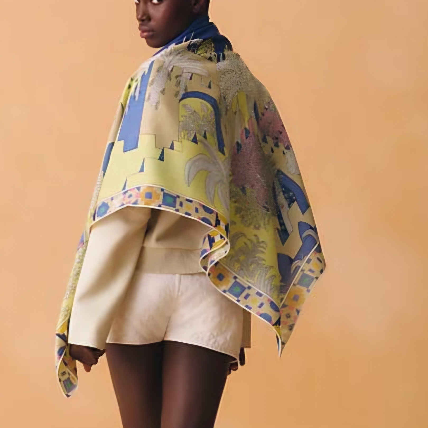 Hermès cashmere scarf 140