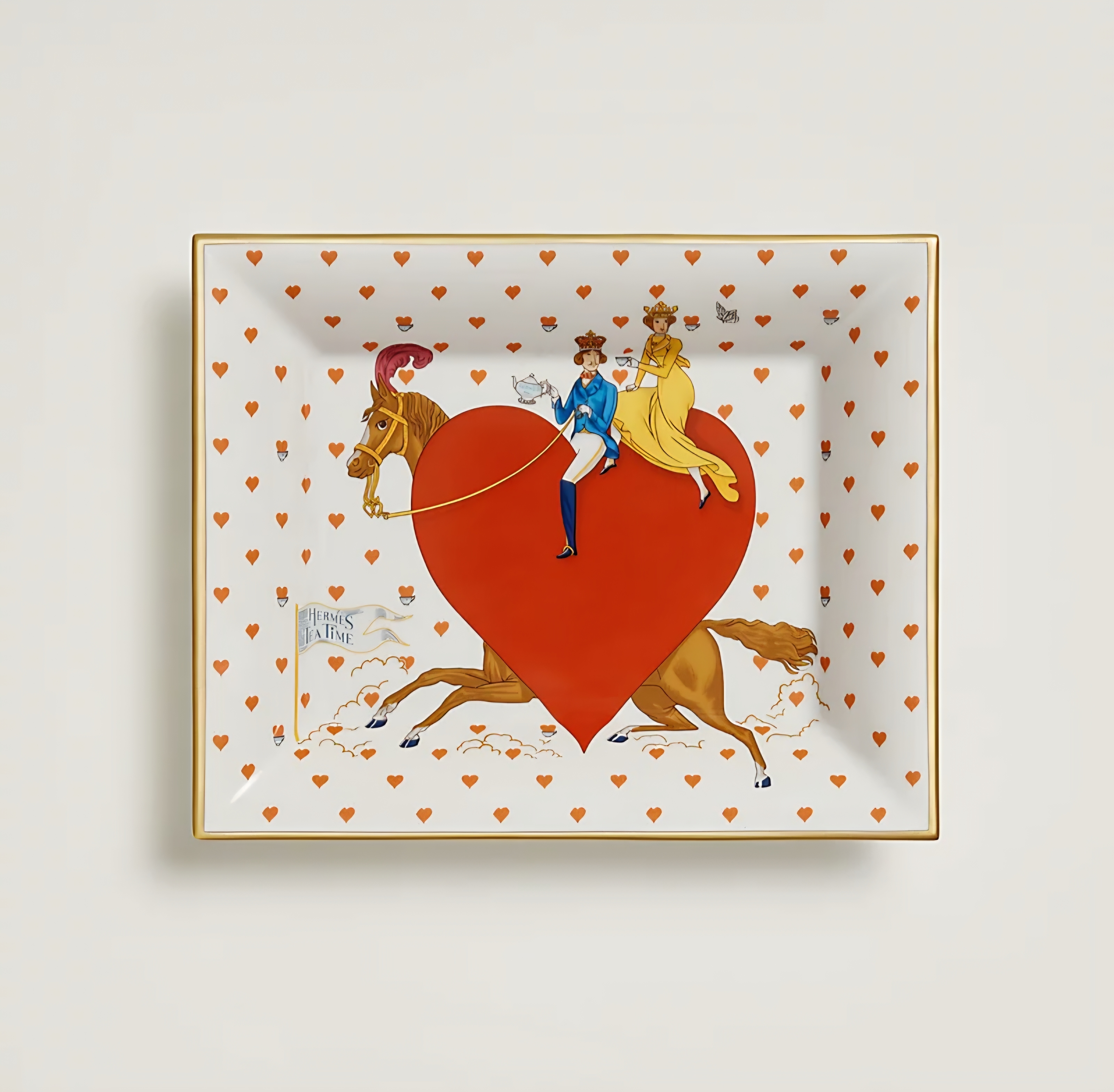 Hermès Tea Time change tray