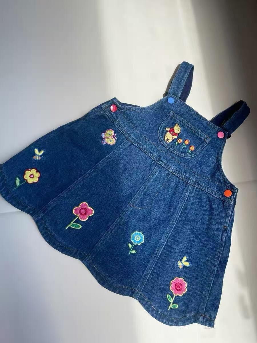 日單 Pooh中古背帶裙