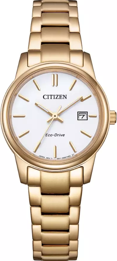 萬年鐘錶 - Citizen 星辰錶 經典款簡約光動能女錶 EW2313-93A 錶徑27.5MM