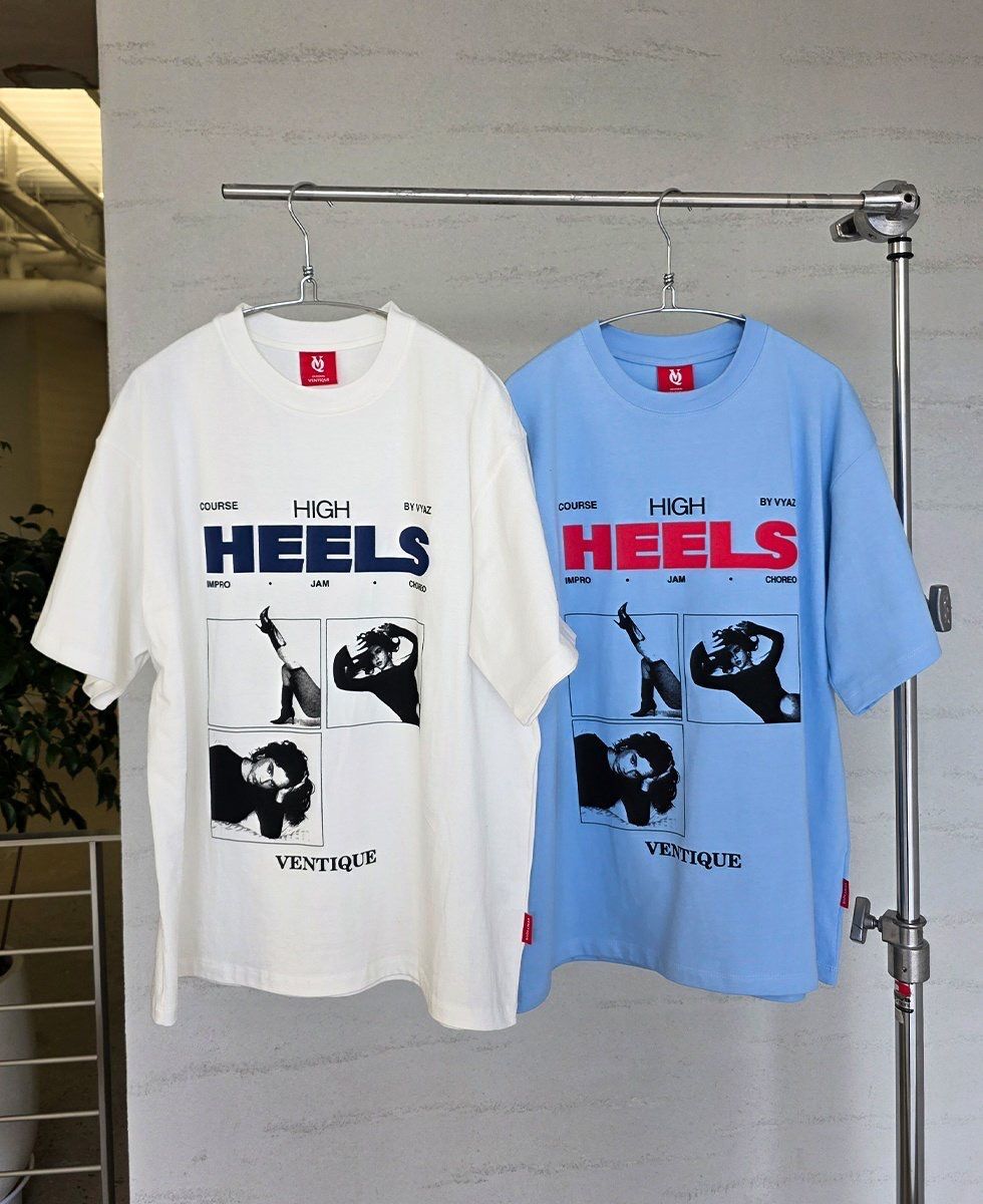 圖案英文字短袖Tee VENTIQUE-089T