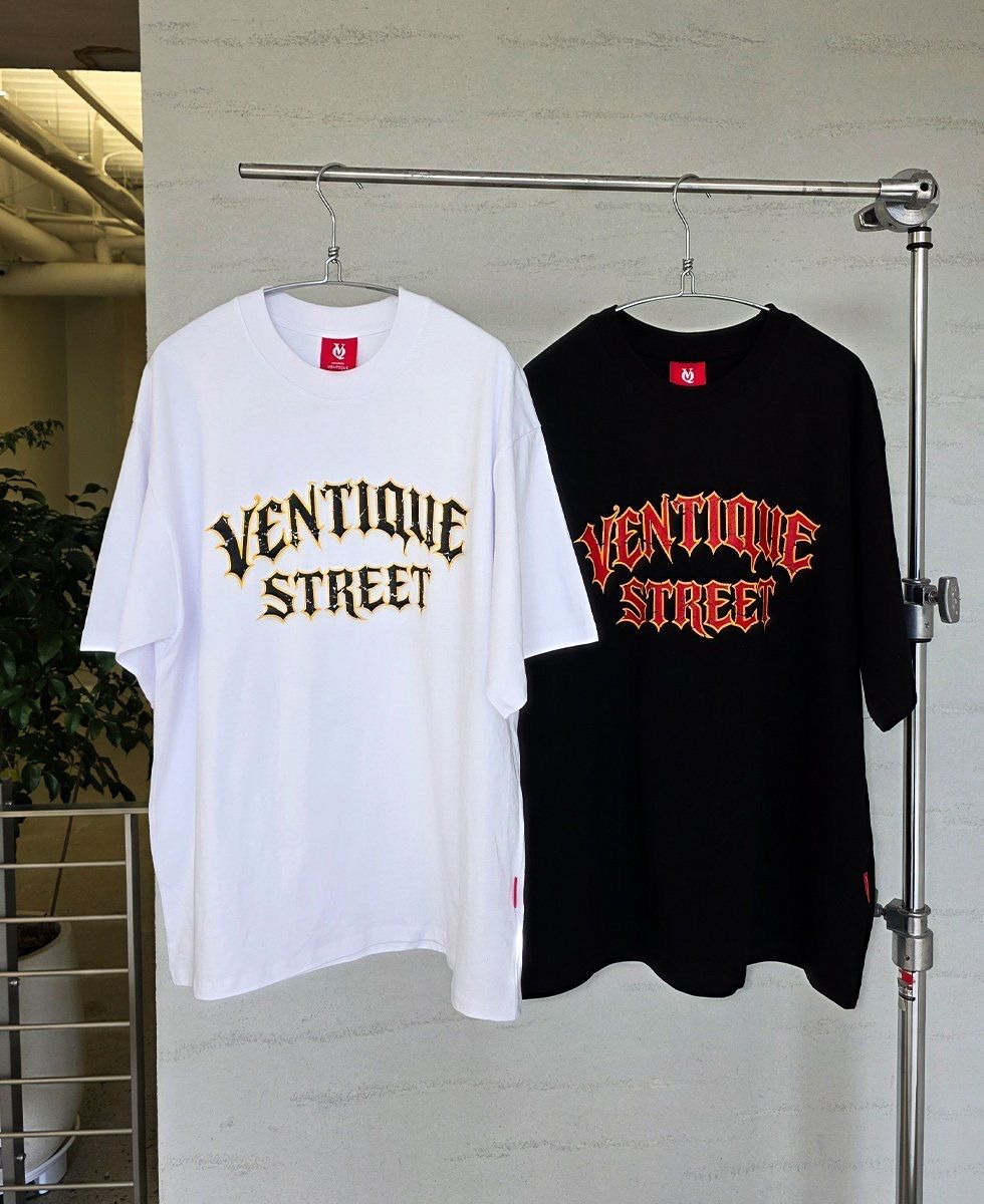 英文字短袖Tee VENTIQUE-091T