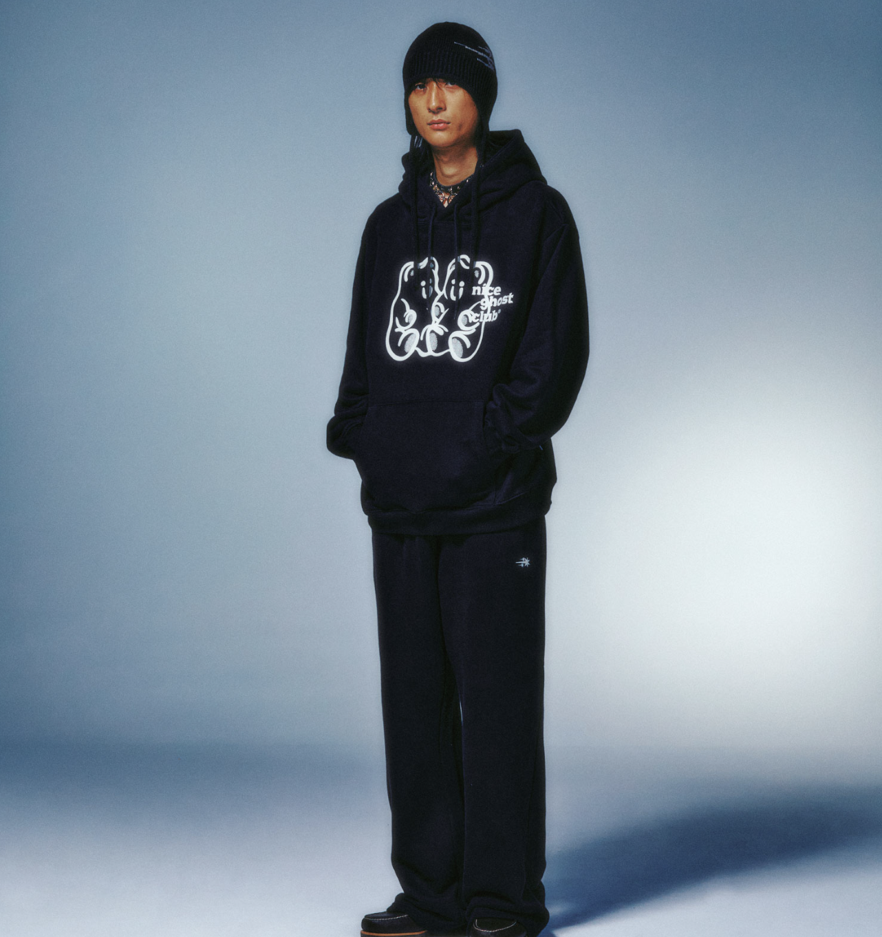 NICEGHOSTCLUB 3STAR 小熊軟糖帽T FEB