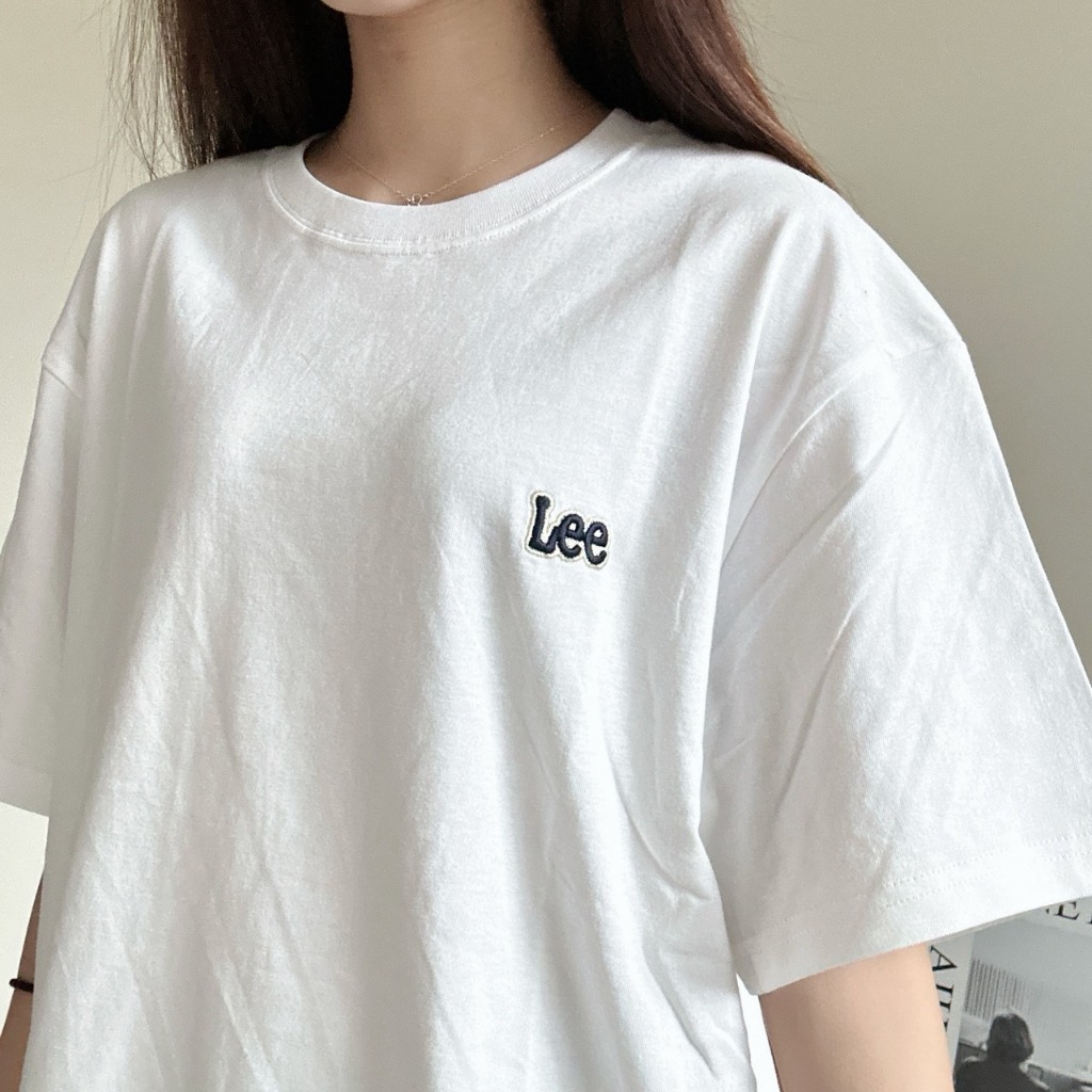 韓國Lee刺繡短T (3colors) 短袖 男女上衣