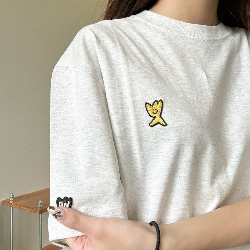 Wacky Willy 小天使刺繡上衣 (3colors)