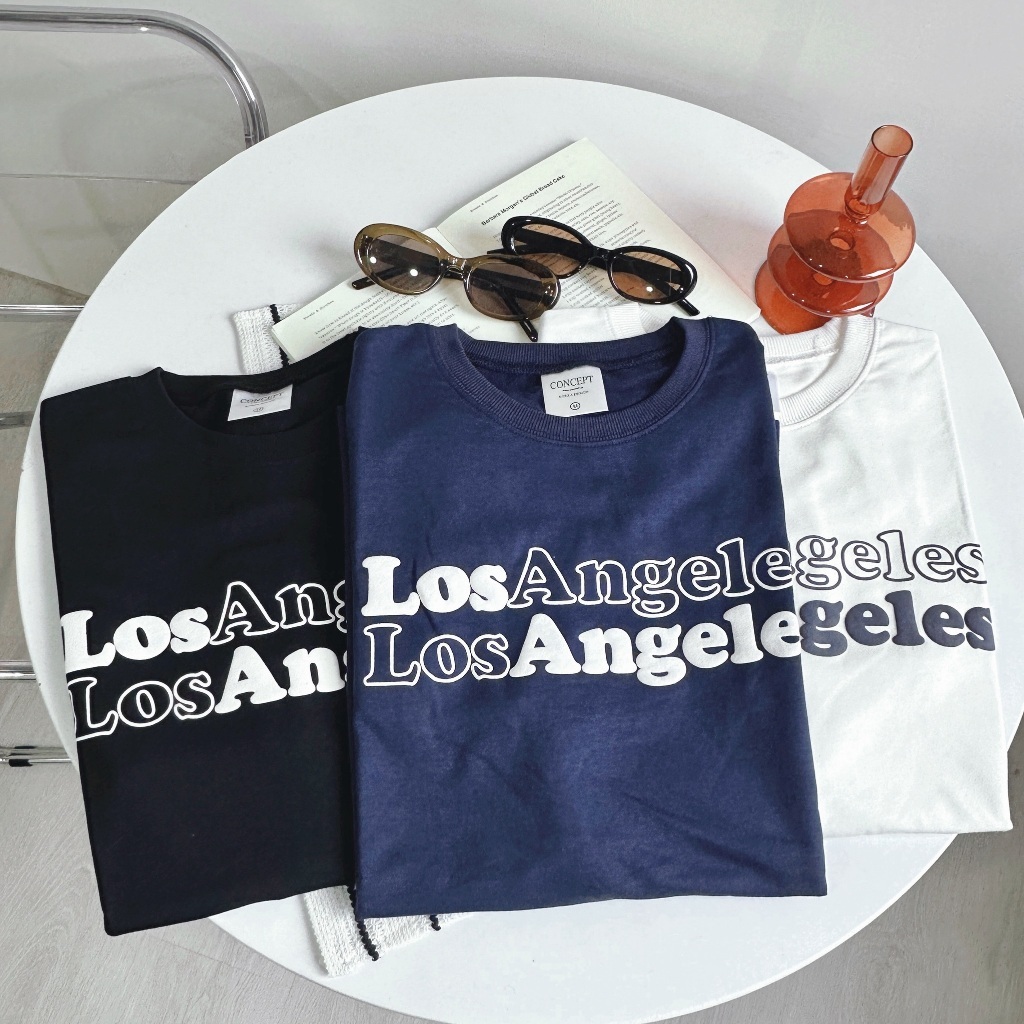發泡 Los Angeles  短T 短袖 80848