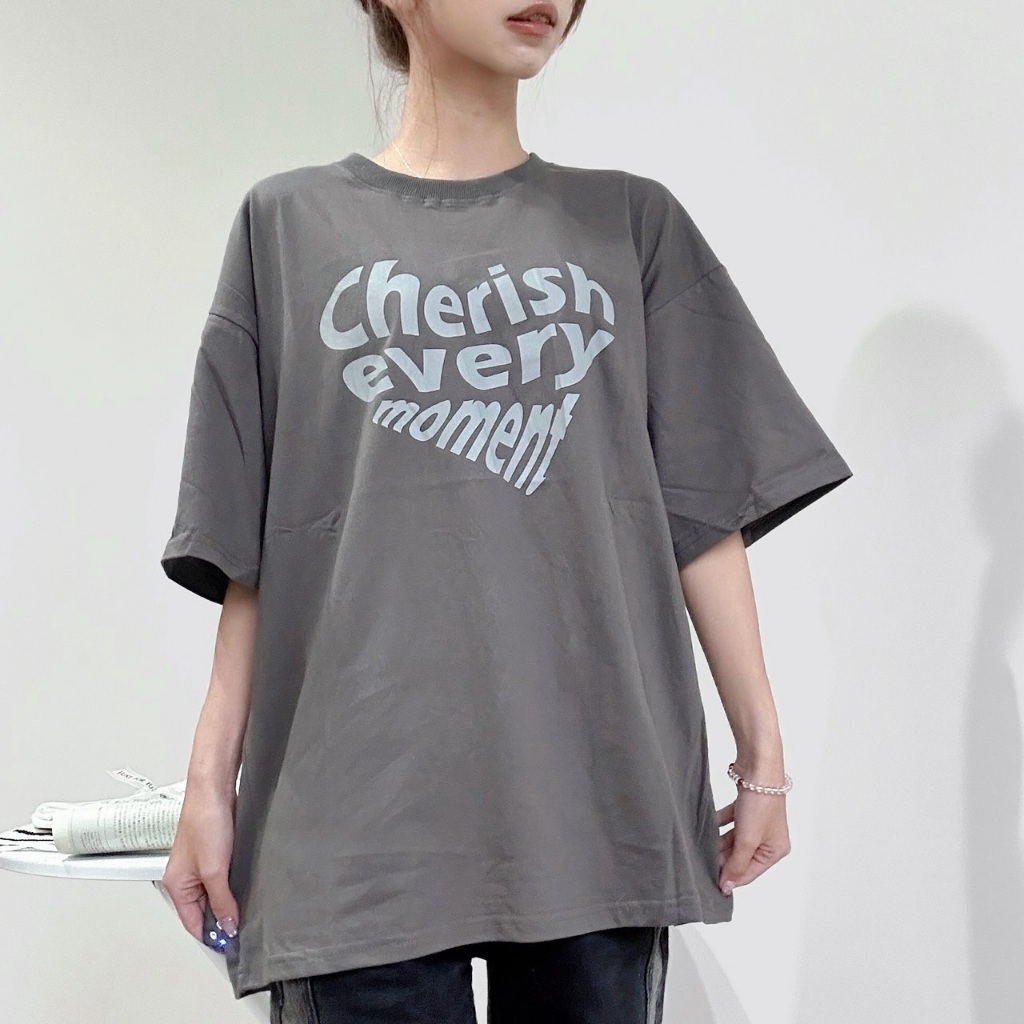 Cherish 愛心短T 短袖 上衣 18859