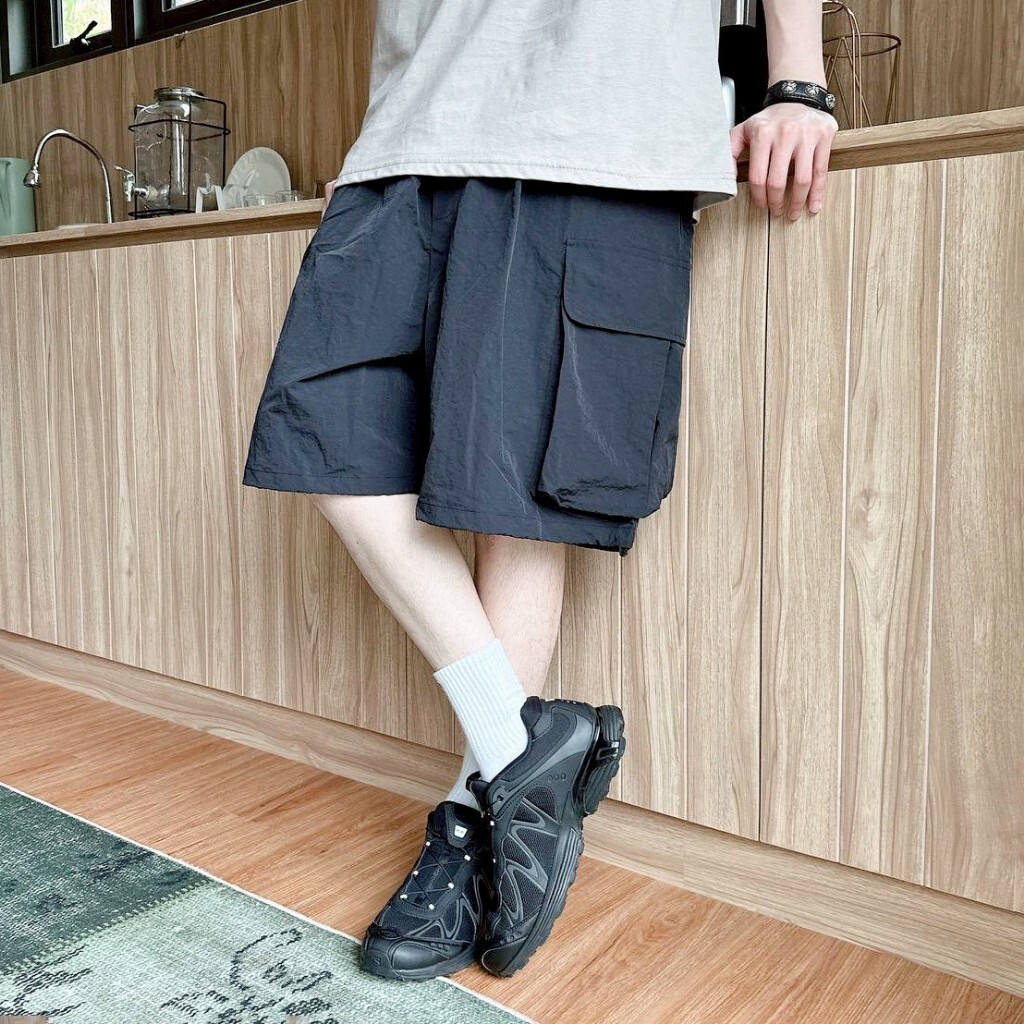 工裝口袋涼感短褲 機能短褲  1768