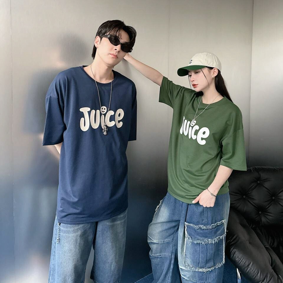 JUICE笑臉印花短T 短袖 80896