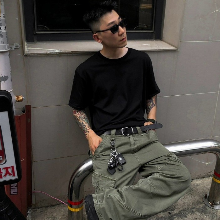 KT Boxy寬版 韓國 素T 短袖 短T 素T 經典 寬鬆 落肩百搭素Tee 短T 情侶T 80900