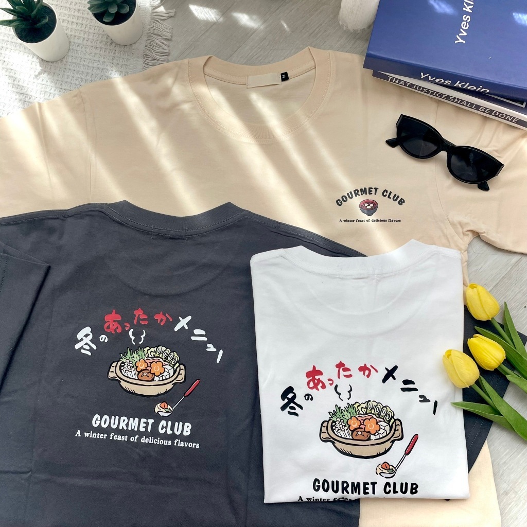 Gourmet club 短T 印花Tee
