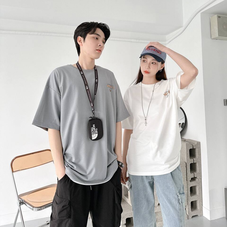 韓國 CURRENTLY露營車插畫 短T  情侶T 80537