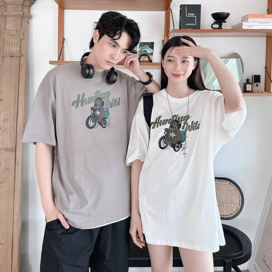 韓國HUNTING WILD 越野熊 短T  80541