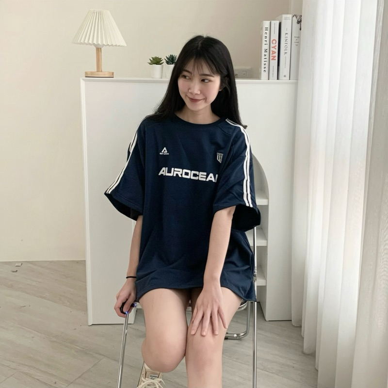 世足風短T 韓國細絨布 短T18786