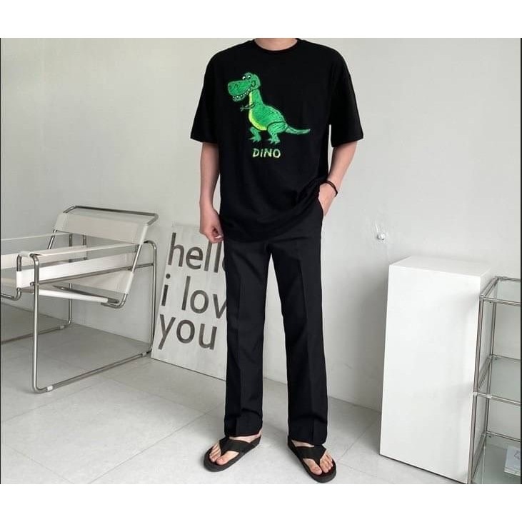 韓國 恐龍短T 80512