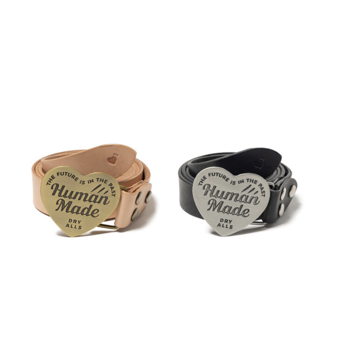 【HUMAN MADE】0228發售  LEATHER BUCKLE BELT