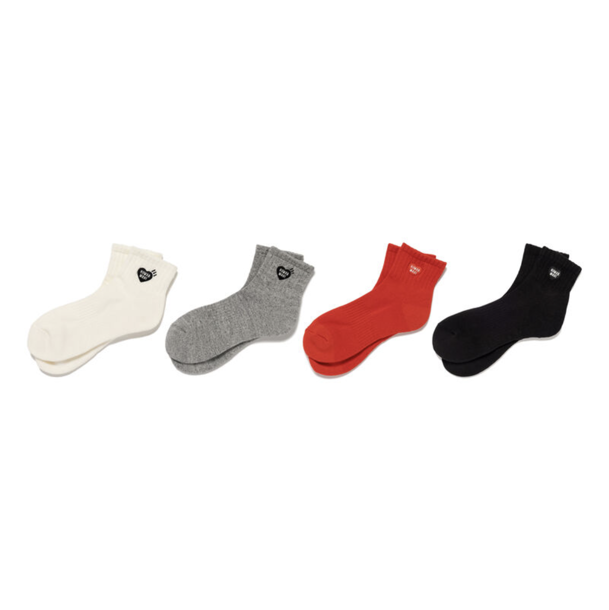 【HUMAN MADE】0228發售  PILE SHORT SOCKS