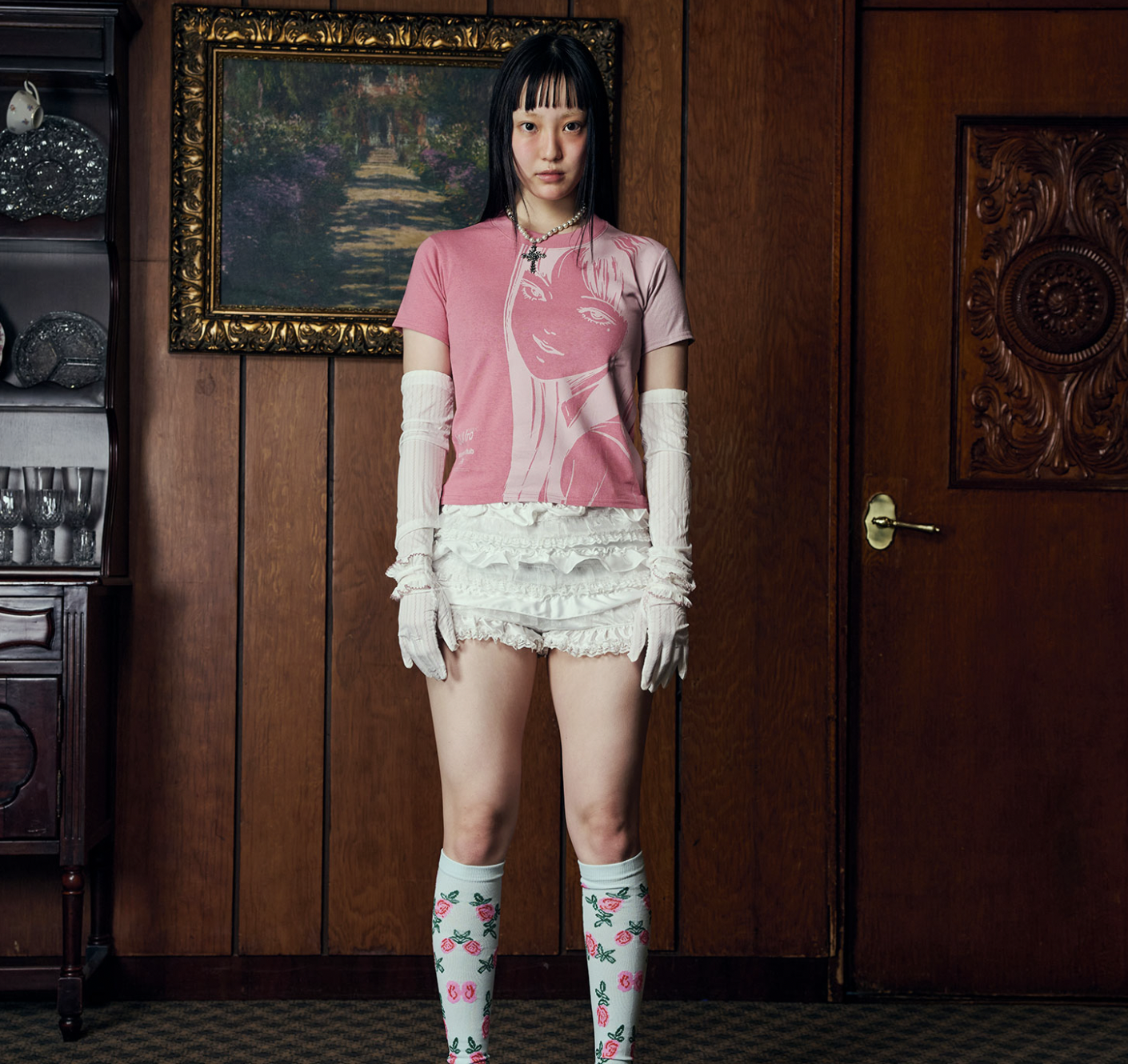 NICEGHOSTCLUB X 伊藤潤二聯名短袖 FEB