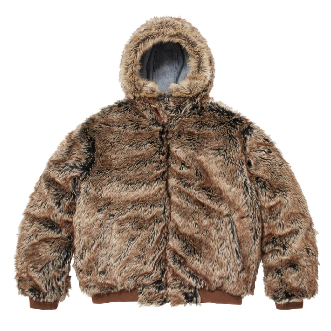 【Supreme】0228春夏開季WEEL1 發售 雙面穿 Reversible Faux Fur Hooded Work Jacket