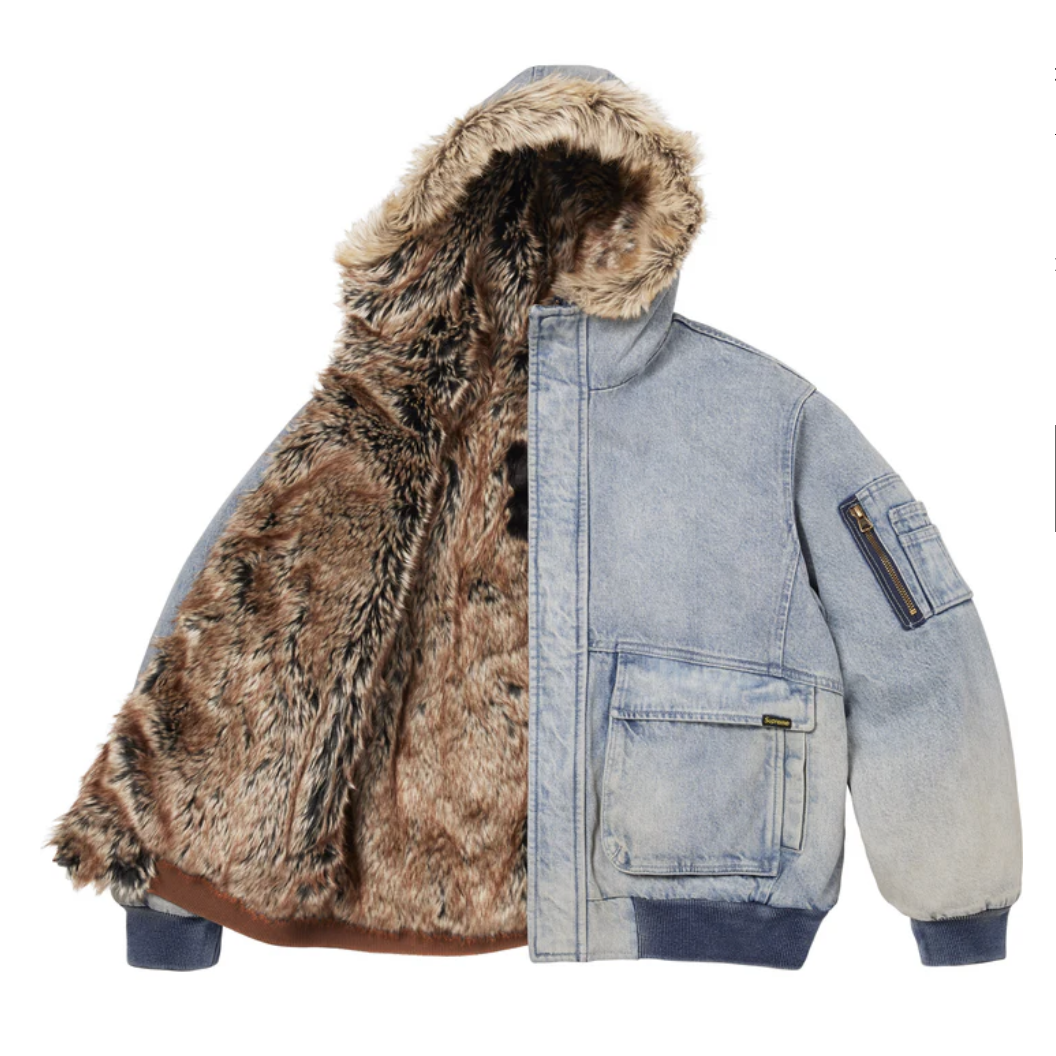 【Supreme】0228春夏開季WEEL1 發售 雙面穿 Reversible Faux Fur Hooded Work Jacket