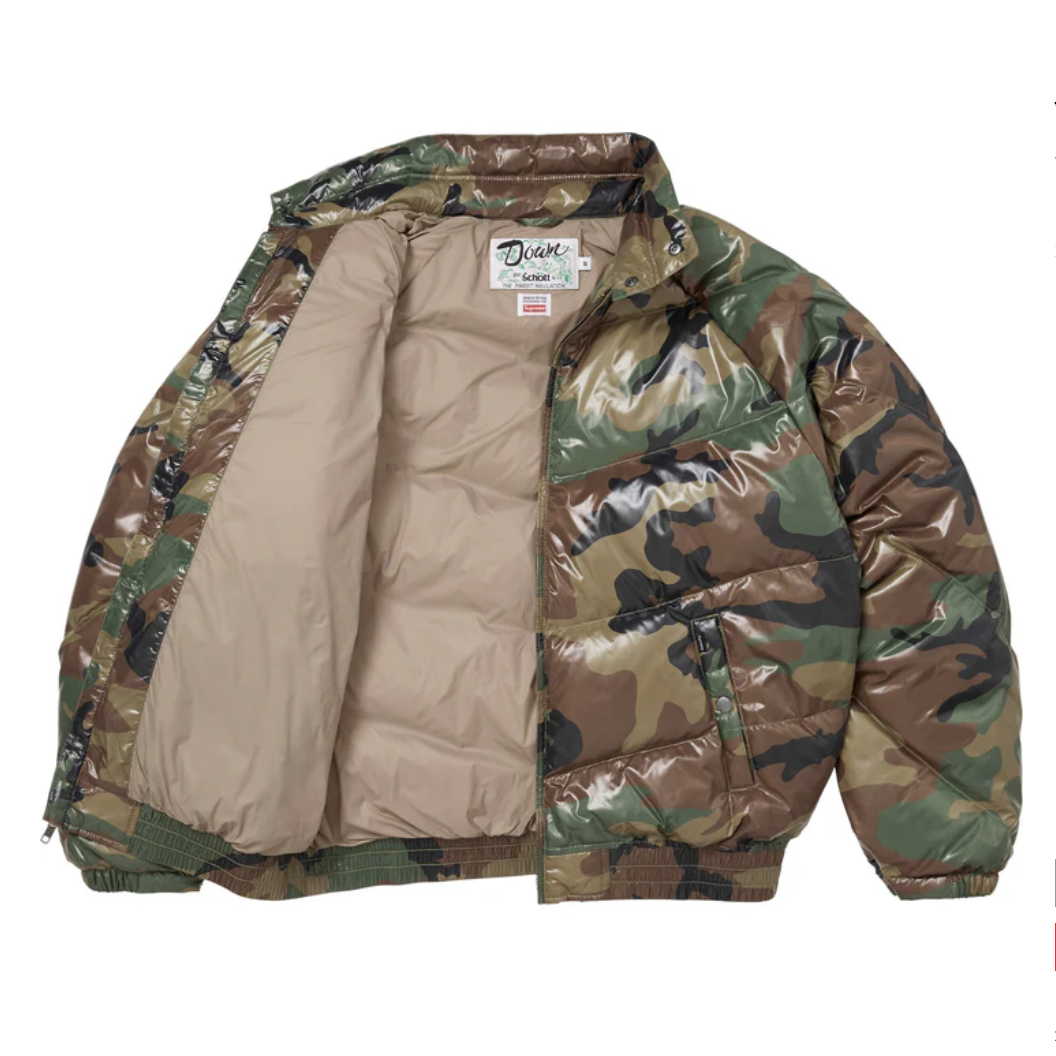 【Supreme】0228春夏開季WEEL1 發售 Supreme®/Schott® Glossy Lightweight Down Puffer Jacket