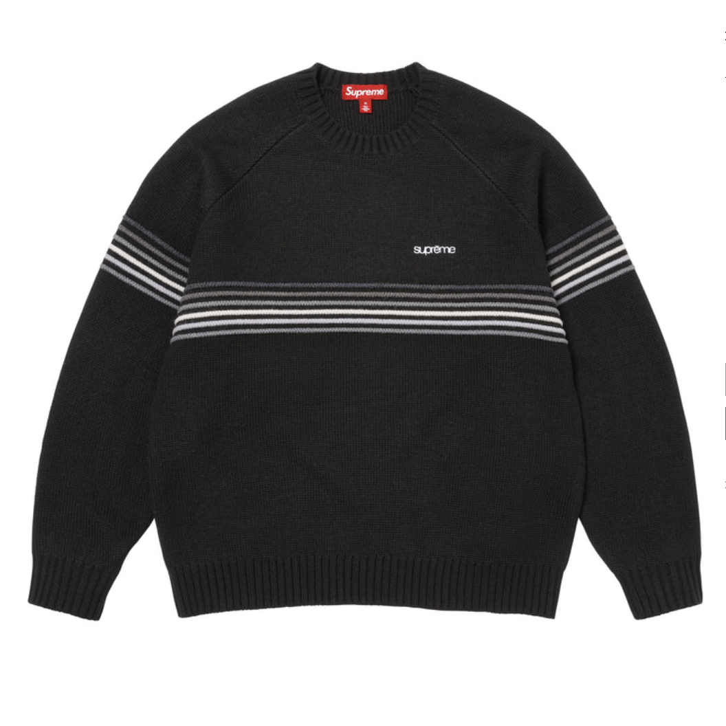 【Supreme】0228春夏開季WEEL1 發售 Raised Stripe Sweater