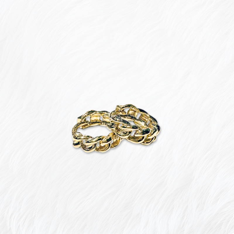 K金易扣-古巴鍊圈 7M 2色(單支價)